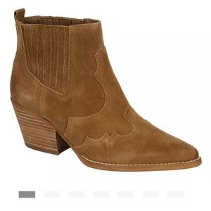 Sam Edelman suede Winona boot tan